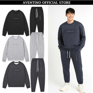  Bộ Quần Áo Nỉ Cao Cấp Aventino Cotton 100% Set Thể Thao Nam Thời Trang Thu Đông J50 