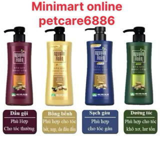  Dầu Gội Đầu Nguyên Xuân Chai 500ml dưỡng tóc xanh bồng bềnh 