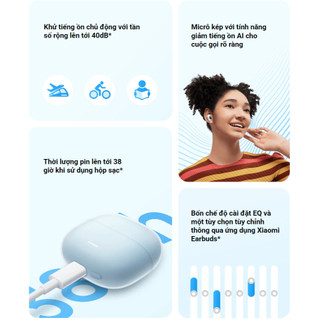 Tai nghe Bluetooth xiaomi redmi buds 6 lite chống ôn pin 30h