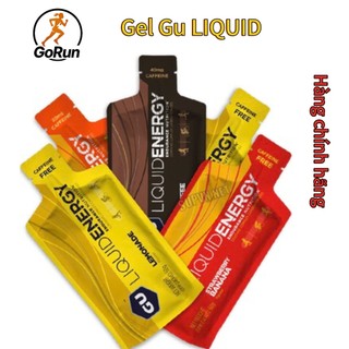 Gel Năng Lượng dạng lỏng không ngọt Gu Liquid Energy