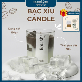  Nến Thơm Bạc Xỉu ScentoraCandle Nến Thơm Cà Phê Sữa Trang trí Decor Phòng Quà Tặng Sinh Nhật Lễ Kỉ Niệm 