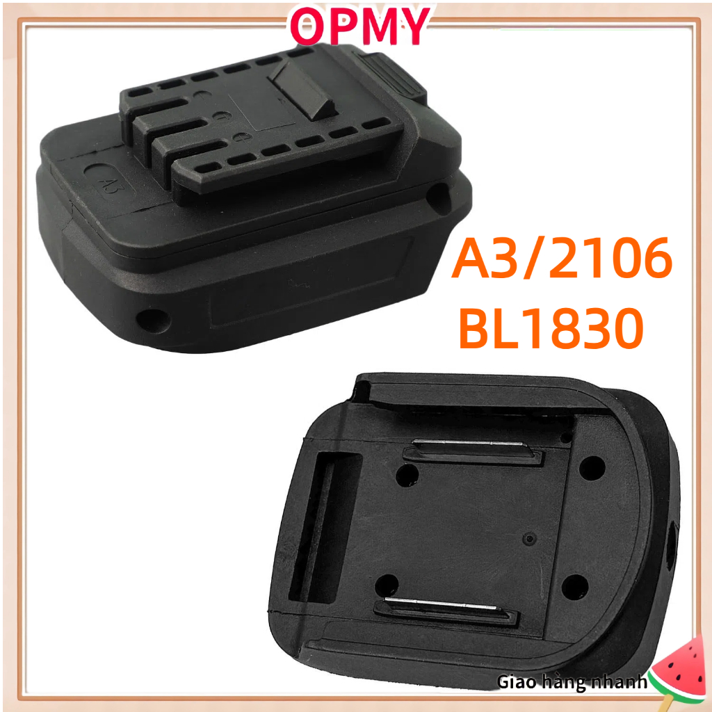 【OPMY Fast】Battery Adapter DIY Cable Connector For Battery BL1830 BL1840 BL1850