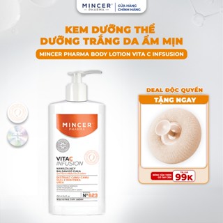  Kem Body Lotion Dưỡng Trắng & Chống Lão Hoá Mincer Pharma Vita C Infusion Body Lotion 250ml 