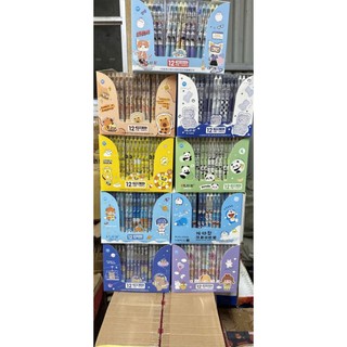 12 Cây Bút Gel Xoá Được dạng bấm