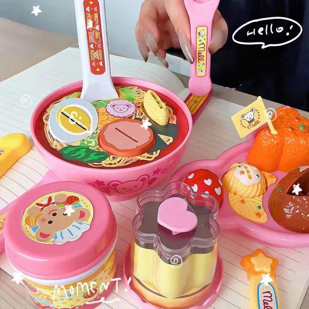 (Mẫu Siêu Cute) Đồ Chơi Pudding Baby Food Dâu Tây – Cho Bé Giải Trí Cực Vui - Bộ Baby Food Pudding C