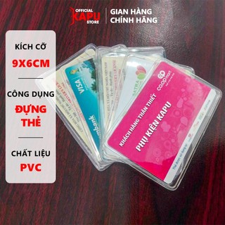 [COMBO 20 BAO] TÚI BẢO VỆ THẺ ATM/CĂN CƯỚC KAPU - CHẤT LIỆU PVC DẺO MỀM SIZE 6X9