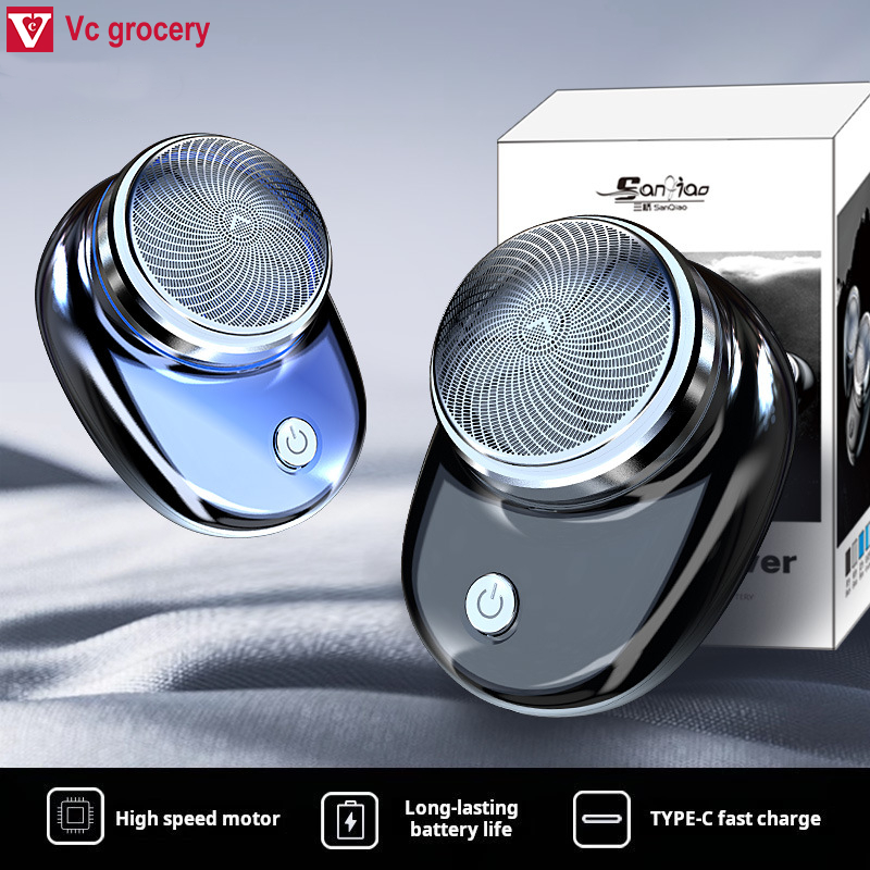 Máy cạo râu điện mini đa năng chống nước IPX7 sạc USB, nhỏ gọn mang theo tiện lợi cho nam