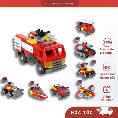 Đồ Chơi DUKA: Ghép Hình Lực Lượng Cứu Hộ