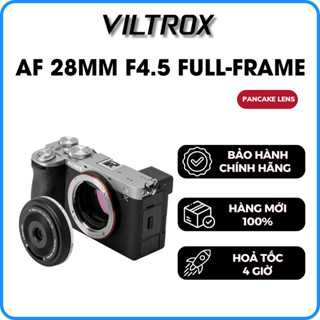  Ống Kính VILTROX AF 28MM F4.5 Full-Frame Cho Máy Ảnh Sony E-Mount   Nikon Z-mount   Fuji X-mount 