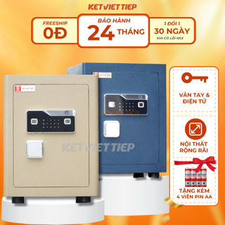  Két Sắt Thông Minh KVTSC56VTDT Vân Tay Điện Tử Kết Nối Thông Minh Về Điện Thoại 