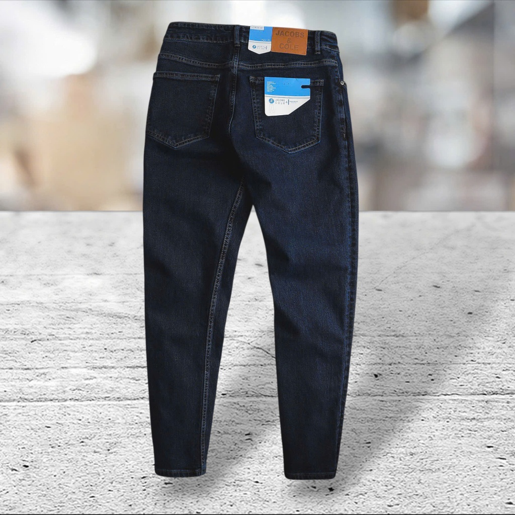Quần jean nam Jacobs Cole VNXK vải cotton form slim co giãn nhẹ phù hợp đi làm đi chơi du lịch