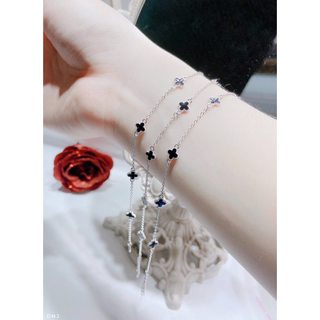 Lắc tay 4 lá bạc nhỏ xinh