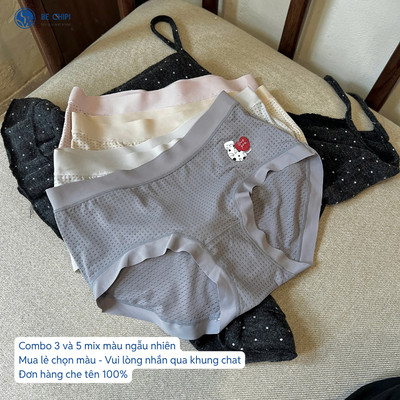 Combo 5 Quần Lót Nữ Tencel Thông Khí Mỏng Nhẹ (Freesize 48-60kg) QL7726 Nội Y Bechipi