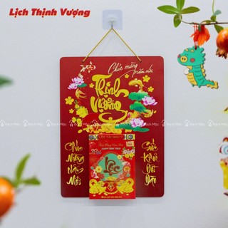 Lịch Gỗ Bloc Năm Bính Ngọ 2026 Treo Tường - Thiết Kế Sang Trọng, Mẫu Mã Đa Dạng