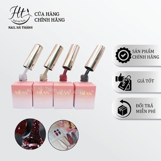  Set sơn gel 4 màu nhũ flash kim tuyến Milan 