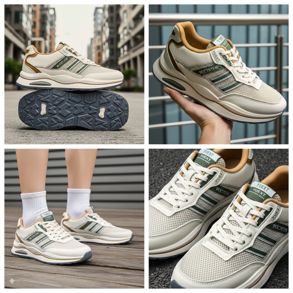 Giày Thể Thao Nam CS067 ZANISTO Đế Cao Su Đúc Nguyên Khối Êm Nhẹ Chất Da Cao Cấp Bền Bỉ Trẻ Trung