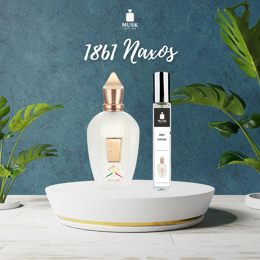 Nước hoa unisex 1861 Naxos chai 10ml, lưu hương lâu, quyến rũ - Musk Perfume