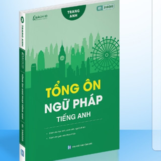  Sách Tổng ôn ngữ pháp Tiếng anh cô Trang Anh bản mới nhất- MB 