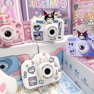 Máy ảnh kỹ thuật số mini Kuromi, Cinnamoroll, Melody Camera kép 2000W Pixel độ phân giải cao, nét CHOCO