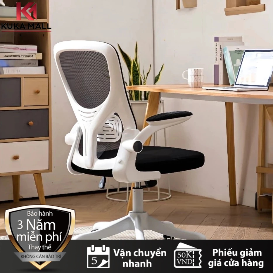 ghế máy tính văn phòng tại nhà ghế học sinh thực tế ghế ký túc xá có thể điều chỉnh Ghế xoay 360 độ | BigBuy360 - bigbuy360.vn