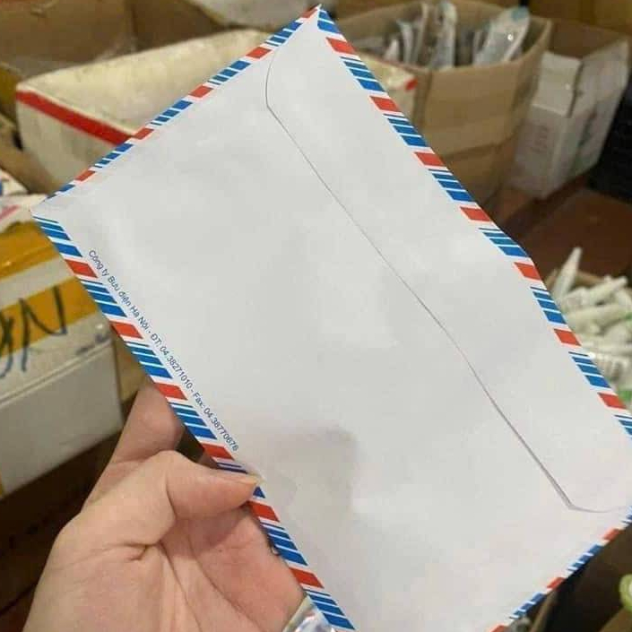 Set 50 phong bì thư. Phong bì giấy dày dặn, sang trọng, thích hợp mừng cưới, lễ hỏi, sự kiện