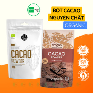 Bột cacao hữu cơ nguyên chất 100% cacao Dragon dmBio Diet - Ăn Kiêng - Ăn thực dưỡng - OrganicStores