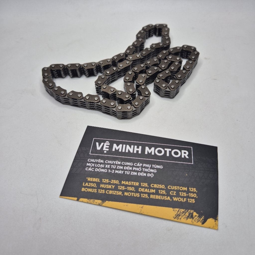 Sên cam Rebel 125,150,Custom 125,Notus 125,Cb125r,Phoenix 125