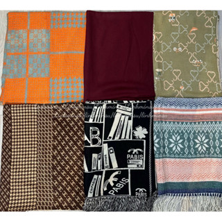  Khăn Choàng Bản To Cashmere Dạ Ép Lông Cừu Linhminsu   Chỉ bán qua live   