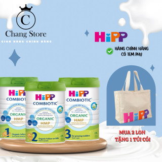   Giảm thêm 80k trên Live  Sữa bột công thức Hipp Organic Combiotic 800gram hỗ trợ tiêu hoá cho bé 