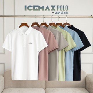   LUXURY ITEM  Áo polo nam TORANO SPANDEX POLO trơn in logo ngực chống nhăn thấm hút tốt chống phai màu GSTP843 