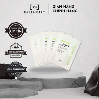  MEIDEME Green Salvia Mask K - Mặt nạ S.O.S chuyên biệt cho da nhạy cảm hộp 5 miếng dưỡng ẩm tức thì và phục hồi da khô 