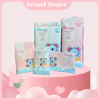  Tã Bỉm Hàn Dán Và Quần Bemom SUMMER Siêu Mỏng Mềm Thấm Hút Tốt Size NB-4XL Cho Bé từ 3kg-30kg 