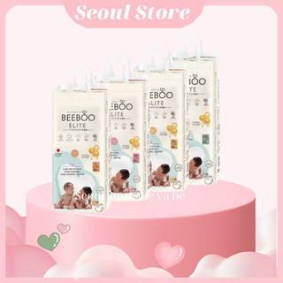  Tã Dán Beeboo Elite Bỉm Quần Chất Liệu Cao Cấp Mềm Mại Lõi Thấm Vách Ngăn Chống Tràn An Toàn Cho Da Bé 