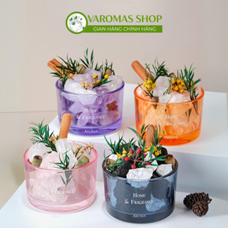  Đá Khuếch Tán và Tinh Dầu Thiên Nhiên Nguyên Chất Đi Kèm VaromaS Giúp Thơm Phòng KT54 