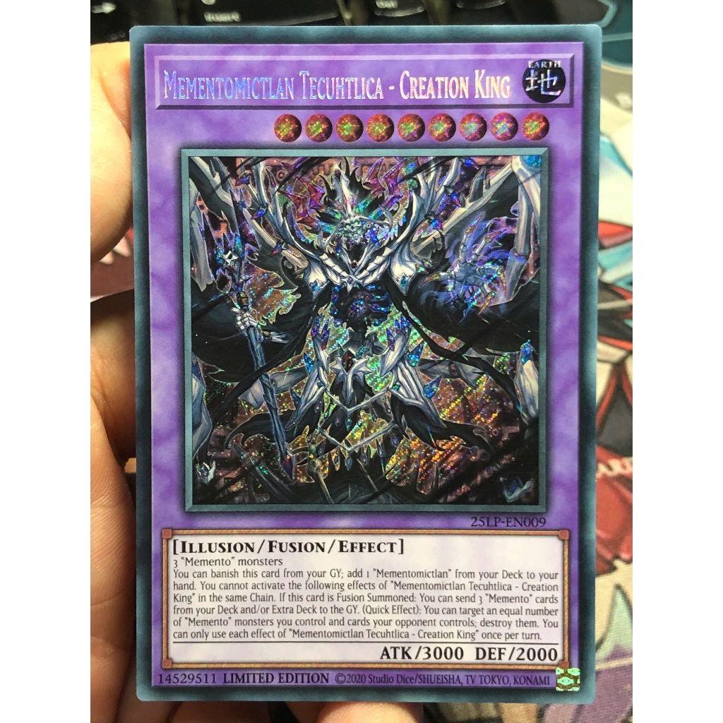 [KW2 Yugioh] [EN-UK] Thẻ bài 25LP-EN009 - Mementomictlan Tecuhtlica - Creation King