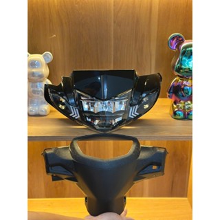  Đầu đèn 2 tầng zinpat sirius HT_V1 dùng cho xe siriu 50-110 tặng giắc kèm bóng demi 1 màu  gắn ốp sihello nhỏ thắng đĩa 