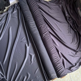 Vải Satin Bóng Mờ Khổ 1m38 - Chất Mềm Rũ, Không Giãn - May Quần áo dài, Đầm, Váy, Làm Vải Lót