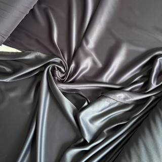 Vải Satin Bóng Mờ Khổ 1m38 - Chất Mềm Rũ, Không Giãn - May Quần áo dài, Đầm, Váy, Làm Vải Lót