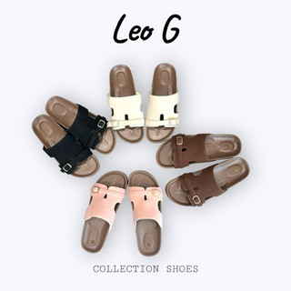 Dép Quai Da Lộn Nữ Leo G – Đế Êm, Quai Khóa Tinh Tế, Dễ Phối Đồ