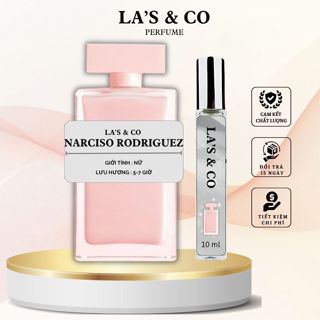 Nước hoa nữ chính hãng LA'S & CO GEN Z Nar Hồng - Phong cách quyến rũ, tiểu thư, kiêu kỳ