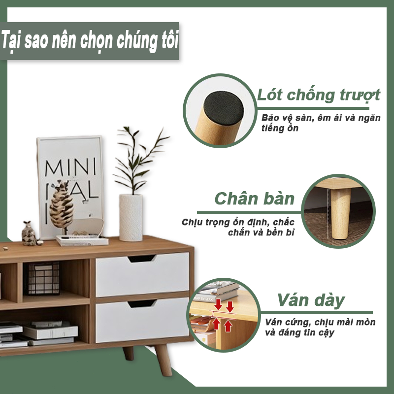 BMZAR Tủ Tivi Bàn Kệ Tivi 63/55/47 Inch Hiện Đại Đa Năng Có Tủ Cánh Kệ Tivi Tầng Chống Ẩm | BigBuy360 - bigbuy360.vn