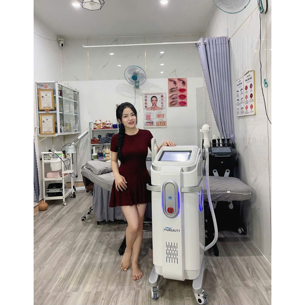 Máy Triệt Lông Laser 2in1 FQ Beauty 2in1 808nm| Máy Triệt Lông Diode, Laser Xóa Xăm Chính Hãng