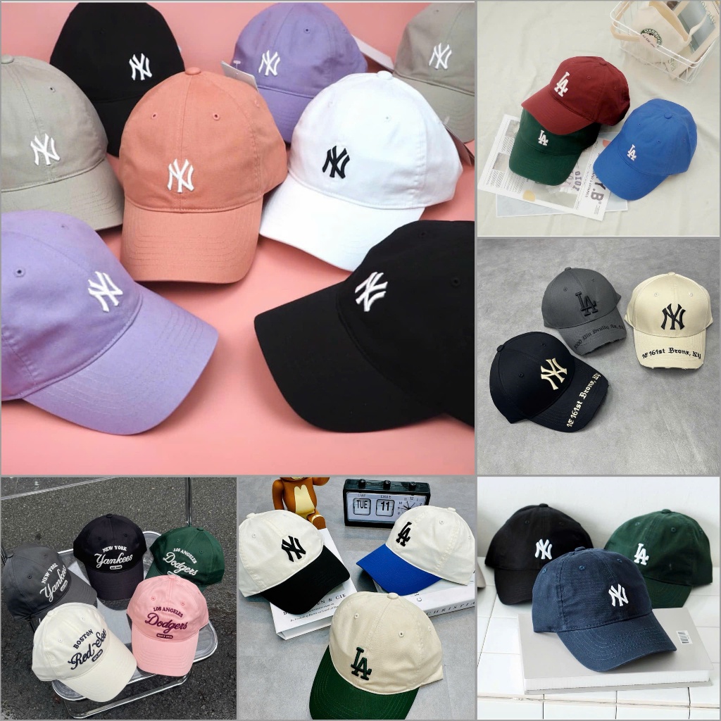[Chính Hãng] Mũ MLB NY Yankees Chính Hãng - Nón MLB LA Cắt Tem Ko Tag, Ship Hỏa Tốc