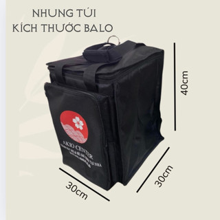 Balo đựng đồ nghề Spa ( Đen trơn ko in)