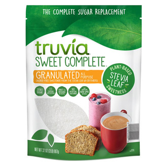  ĐƯỜNG ERYTHRITOL TRẮNG - ĂN KIÊNG KETO KOSHER Truvia Stevia Leaf Sweetener CALORIE-FREE SUGAR-FREE 454g  16 oz  