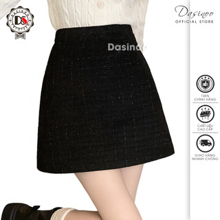  Chân Váy Dạ Bling Dáng A Bigsize Có Quần Bảo Hộ Bên Trong Siêu Xinh - DASINOO H0016 
