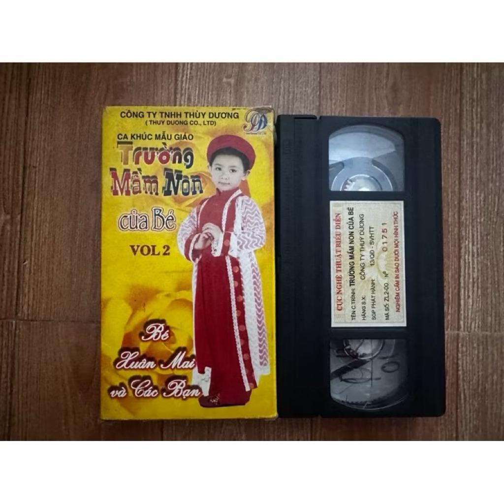Băng VHS Ca nhạc thiếu nhi Trường Mầm Non Của Bé vol 2