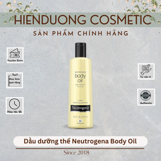  Dầu dưỡng thể Body Oil Neutrogena | Dầu dưỡng mềm mọng dịu nhẹ giữ ẩm lâu 