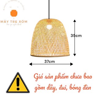 Đèn tre thả trần trang trí