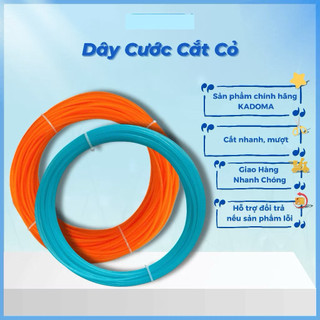 Dây cước cắt cỏ vuông siêu dai nhập khẩu loại vuông 4 cạnh nhựa dẻo dai chống đứt 3.0ly, 3.5ly, 4.0ly.